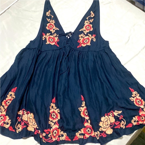 Free People Babydoll Mini Dress - Picture 6 of 6